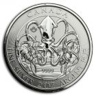 2 oz Kraken Canada Silver Coin
