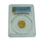 $2.5 Indian Head Quarter Eagle Gold Coin 1915 PCGS AU55